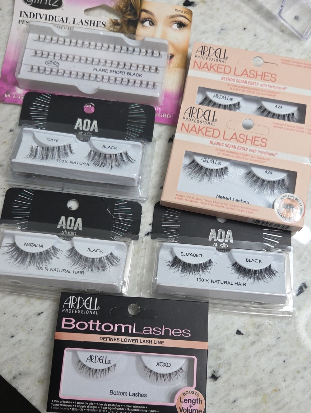 Ardell Naked & Bottom Lashes Mixed Black Set